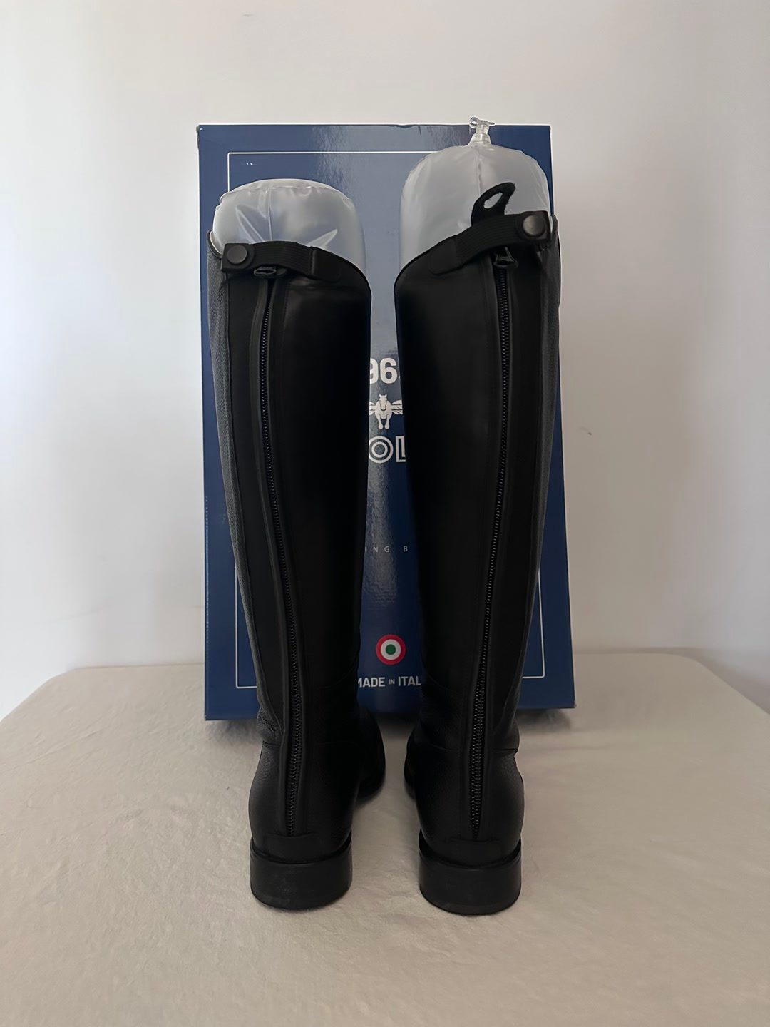 Bottes d’équitation DeNiro Tricolore Quick Black – Taille 36 – État exceptionnel, média 7