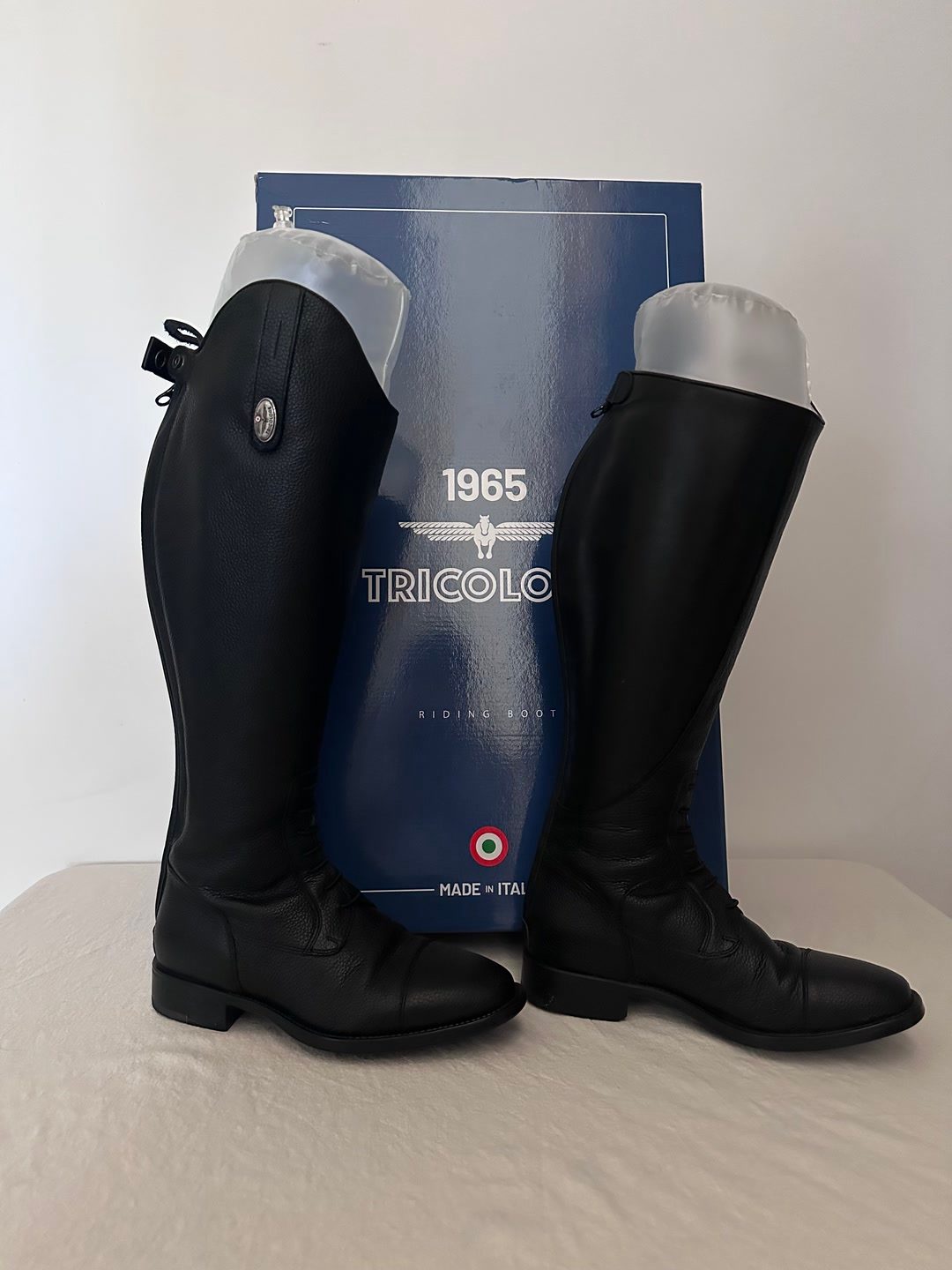 Bottes d’équitation DeNiro Tricolore Quick Black – Taille 36 – État exceptionnel, média 9