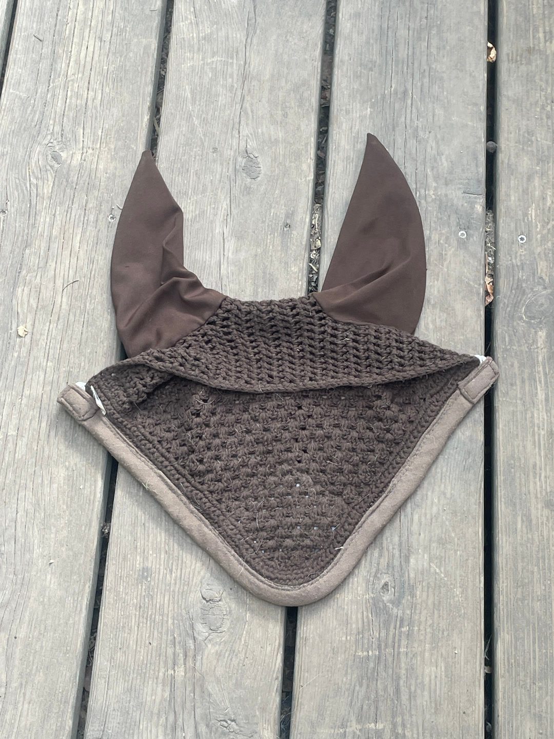 Bonnet marron taille CHEVAL, média 2