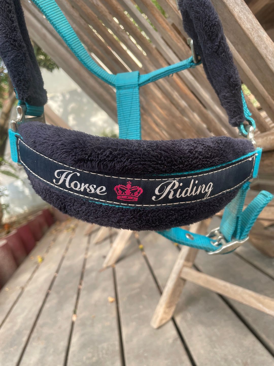Licole bleu taille CHEVAL, média 3
