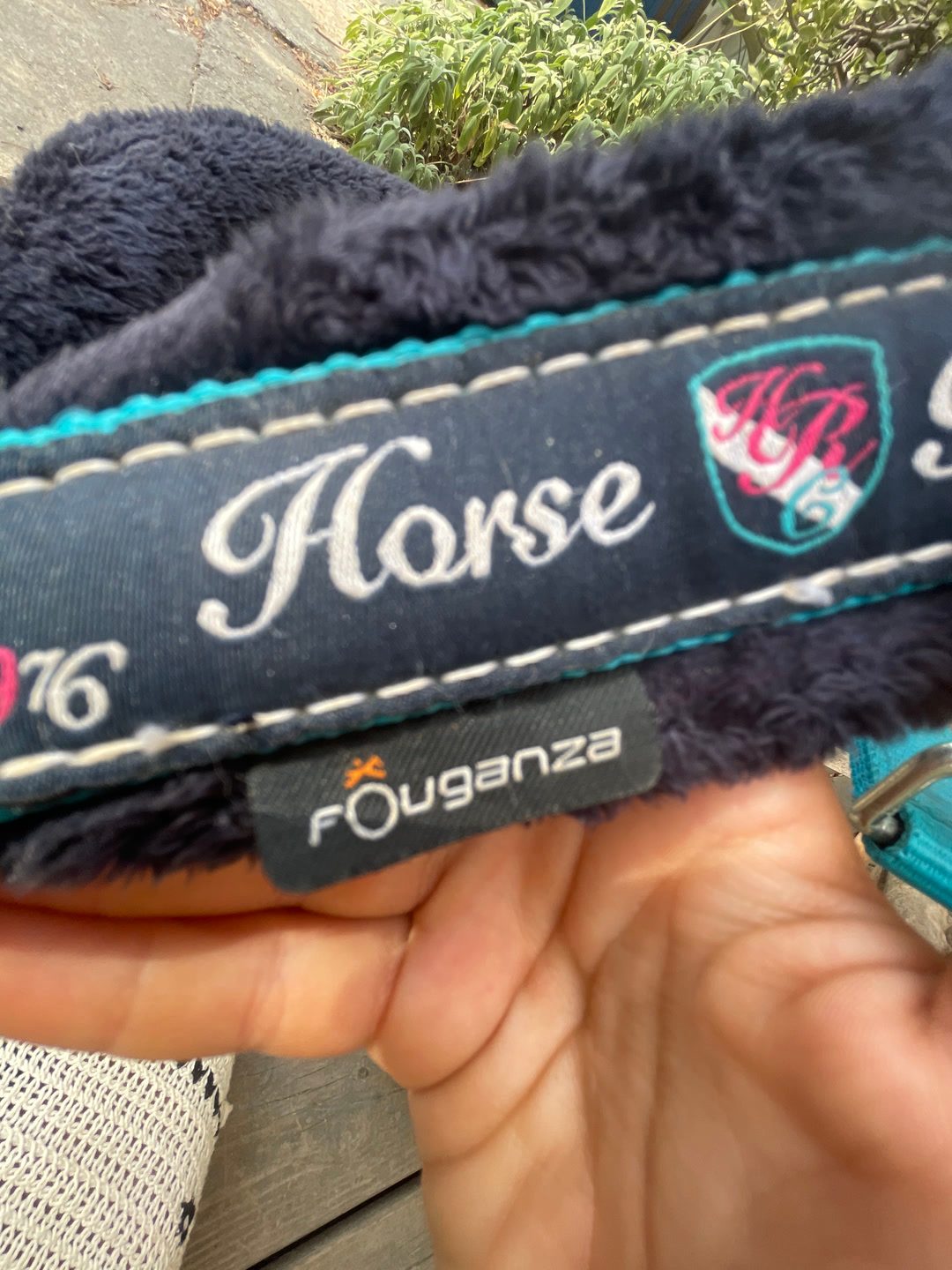 Licole bleu taille CHEVAL, média 4