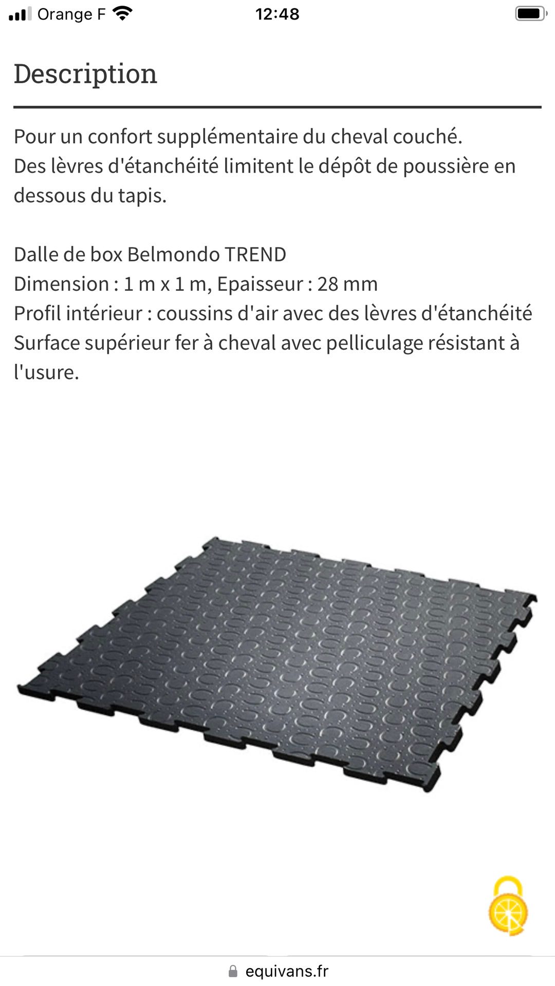 Dalles de Box, média 8