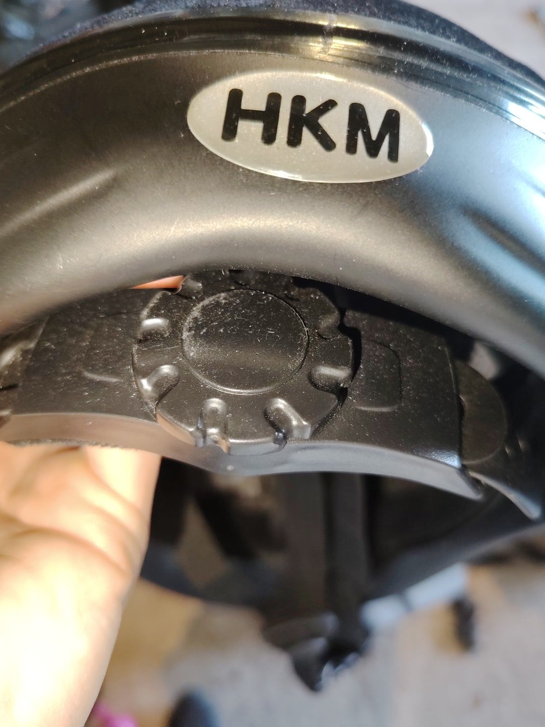 Casque HKM, média 10