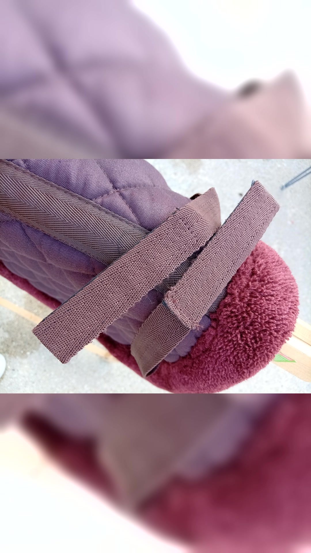 Amortisseur  marron Equitheme, média 4