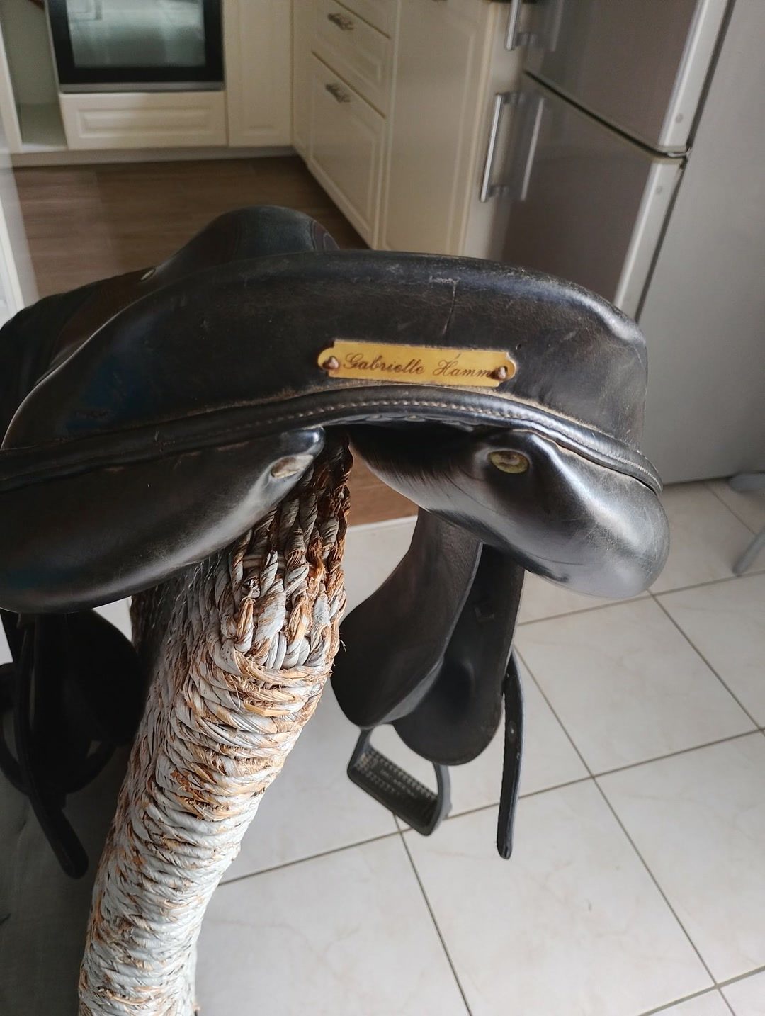 Selle Devoucoux taille 17,5, média 6