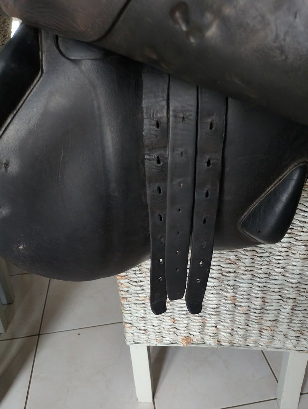 Selle Devoucoux taille 17,5, média 3