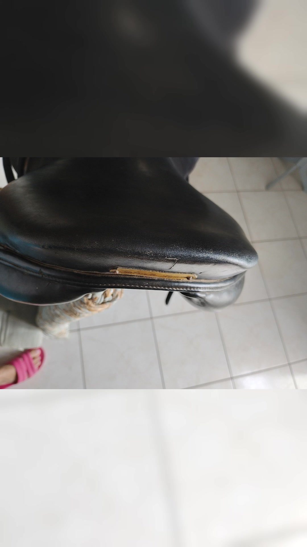 Selle Devoucoux taille 17,5, média 8