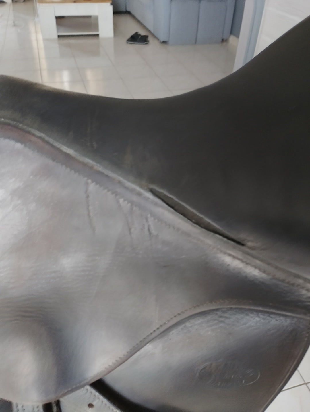 Selle Devoucoux taille 17,5, média 7