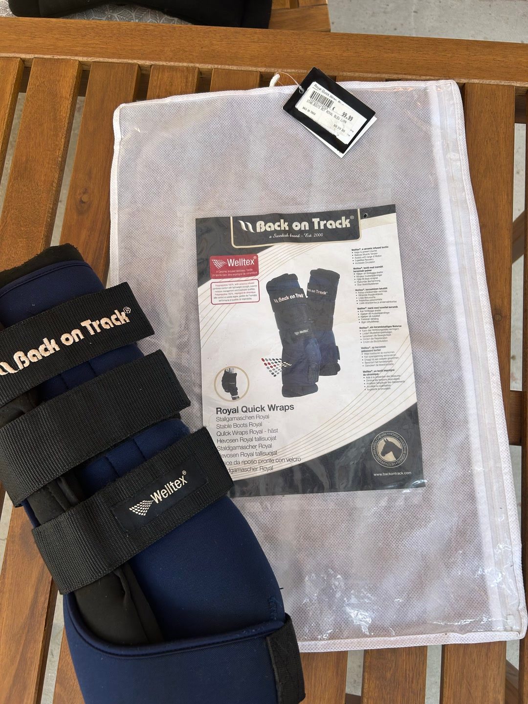 Guêtres Back on Track – Taille L – Très bon état, média 5