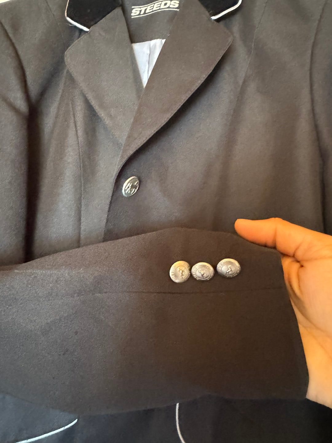 Veste concours noire, média 3