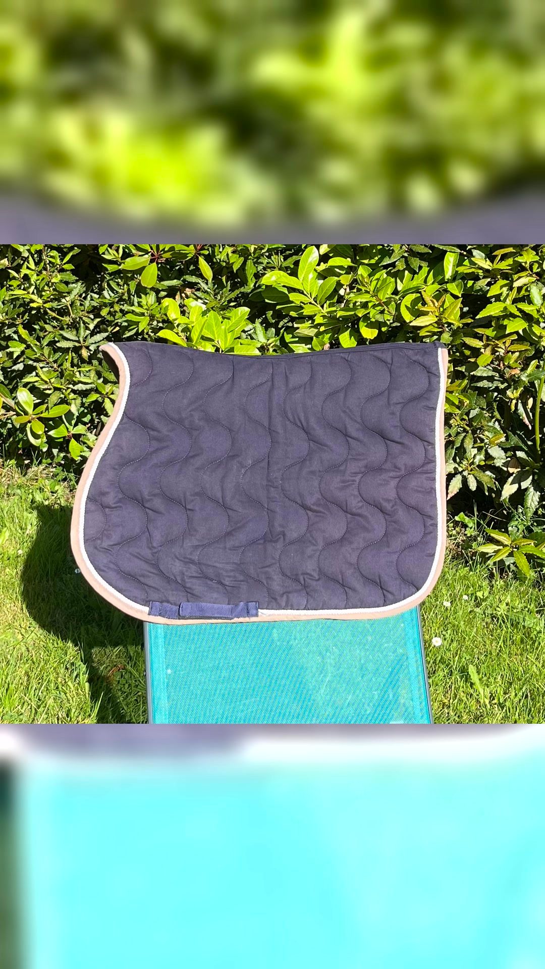 Tapis Equithème bleu marine, média 2