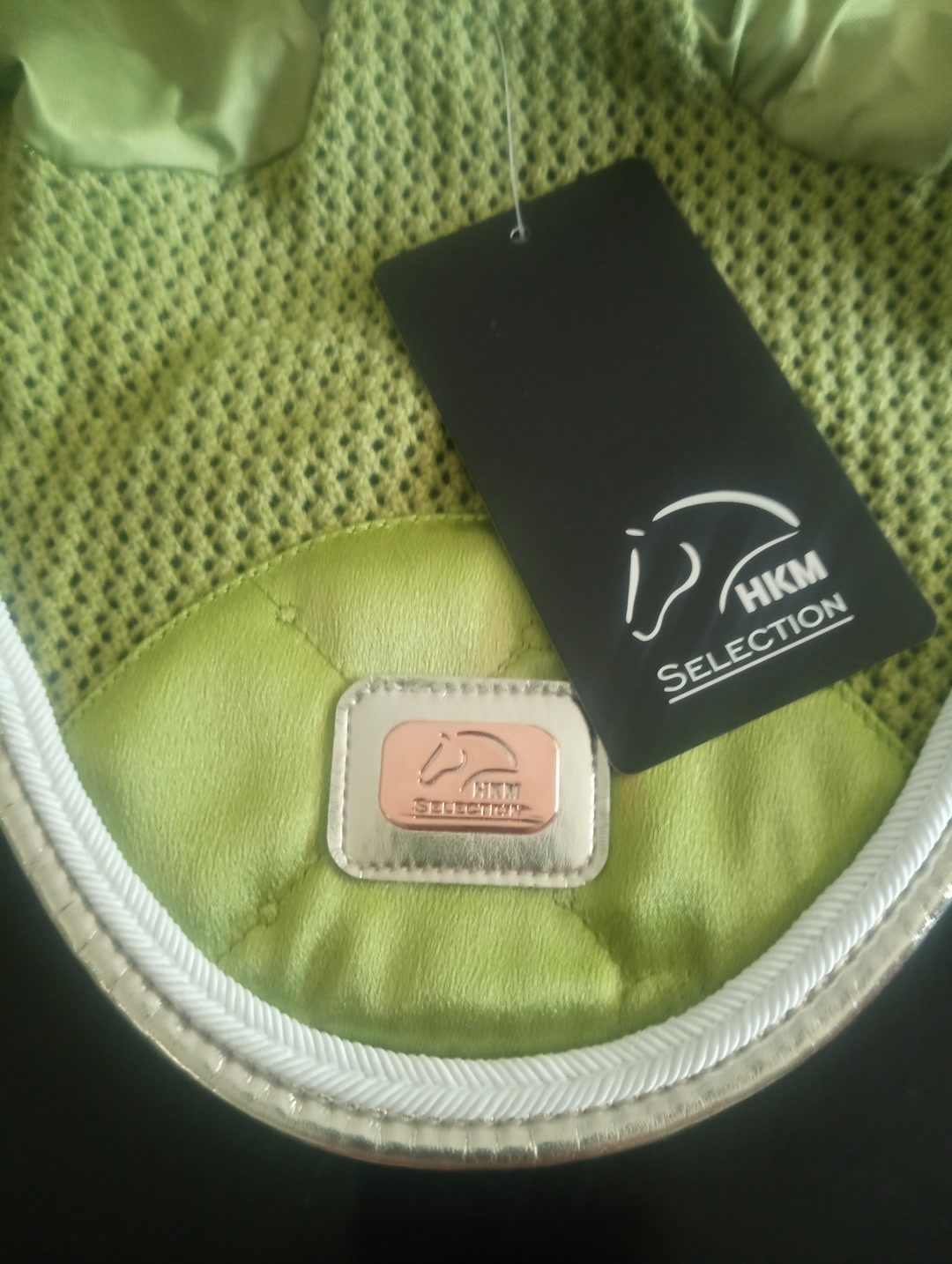 Bonnet HKM Vert Pistache, média 2