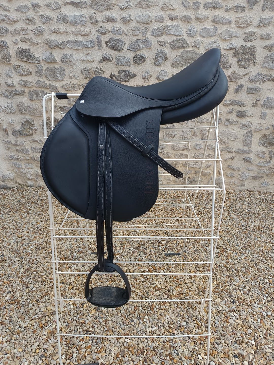 Selle Devoucoux Biarritz O 18 pouces, média 5