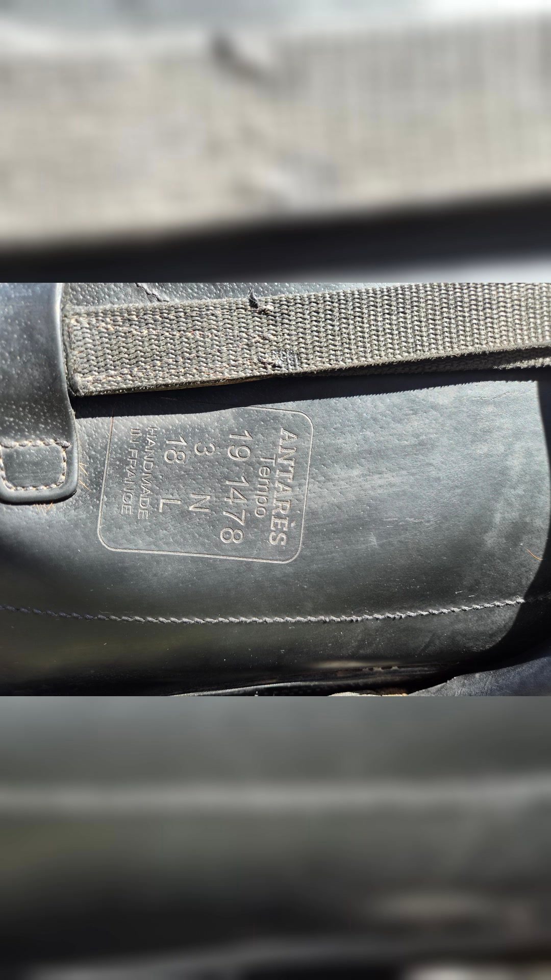 Selle Antarès TEMPO 18", média 7