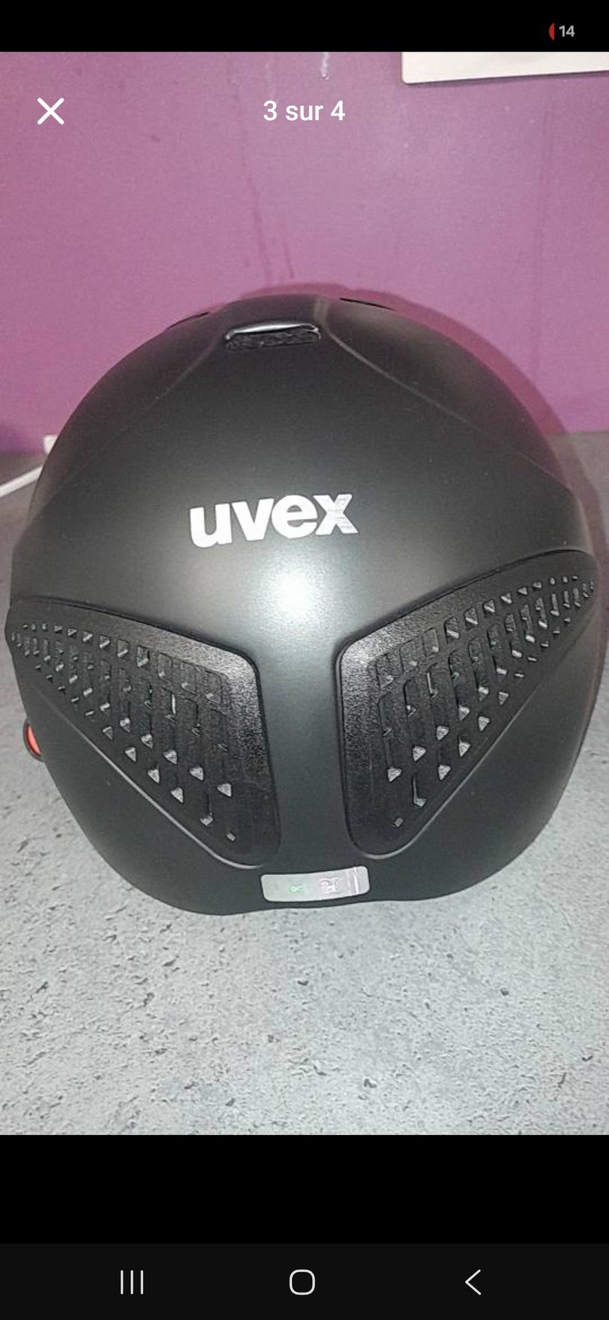 Casque uvex, média 2