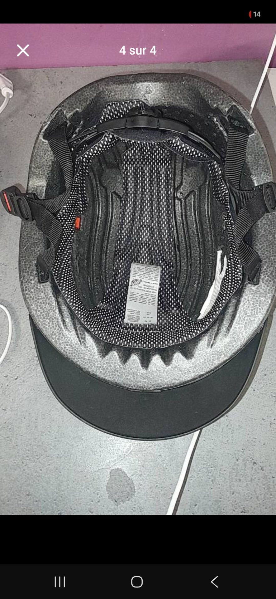 Casque uvex, média 3