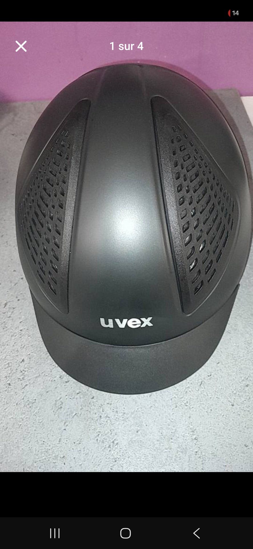 Casque uvex, média 4