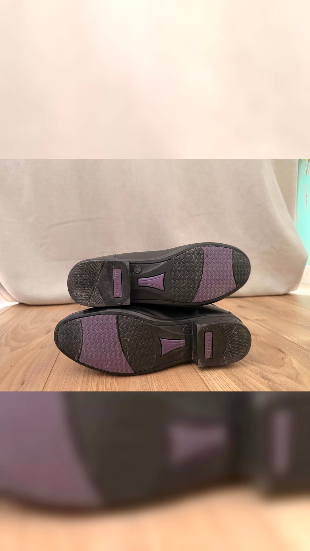 Bottes d’équitation Equithème en cuir – T.39M – état quasi neuf, média 4