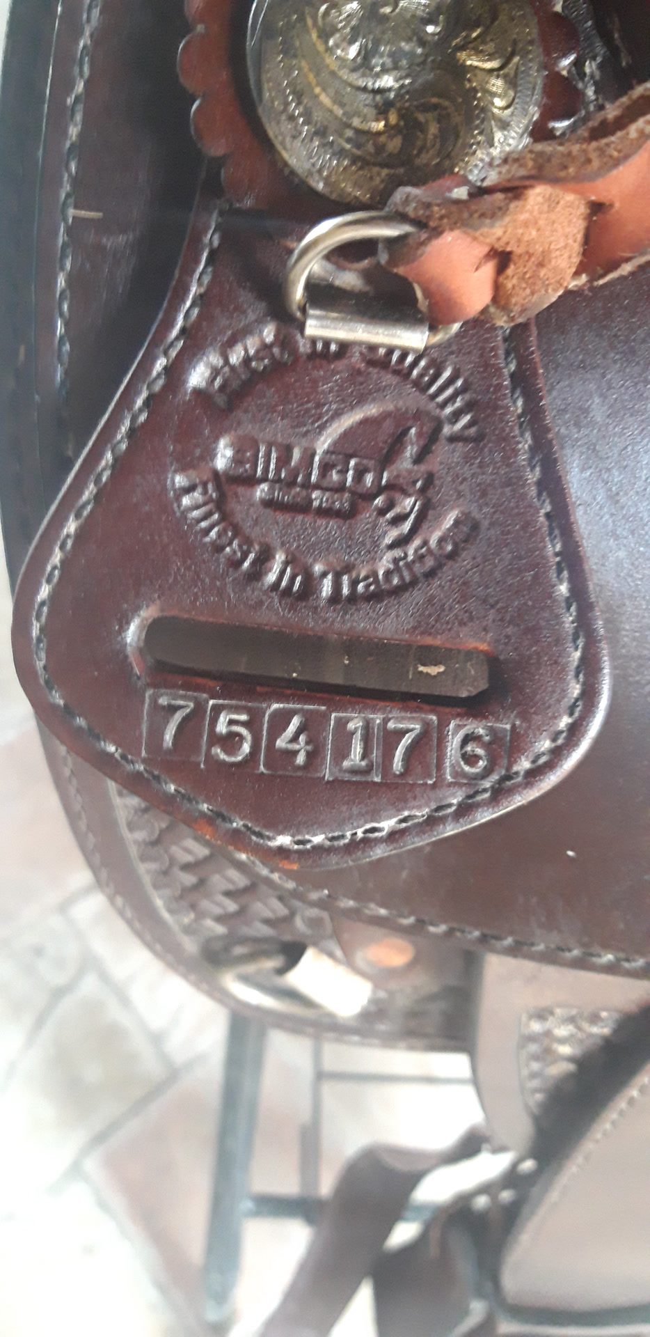 Selle américaine belle qualité Simco, média 5