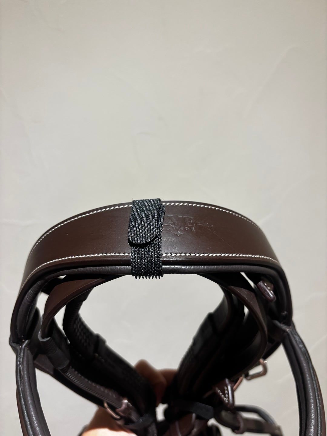 Bridon anatomique en cuir avec noseband, média 2