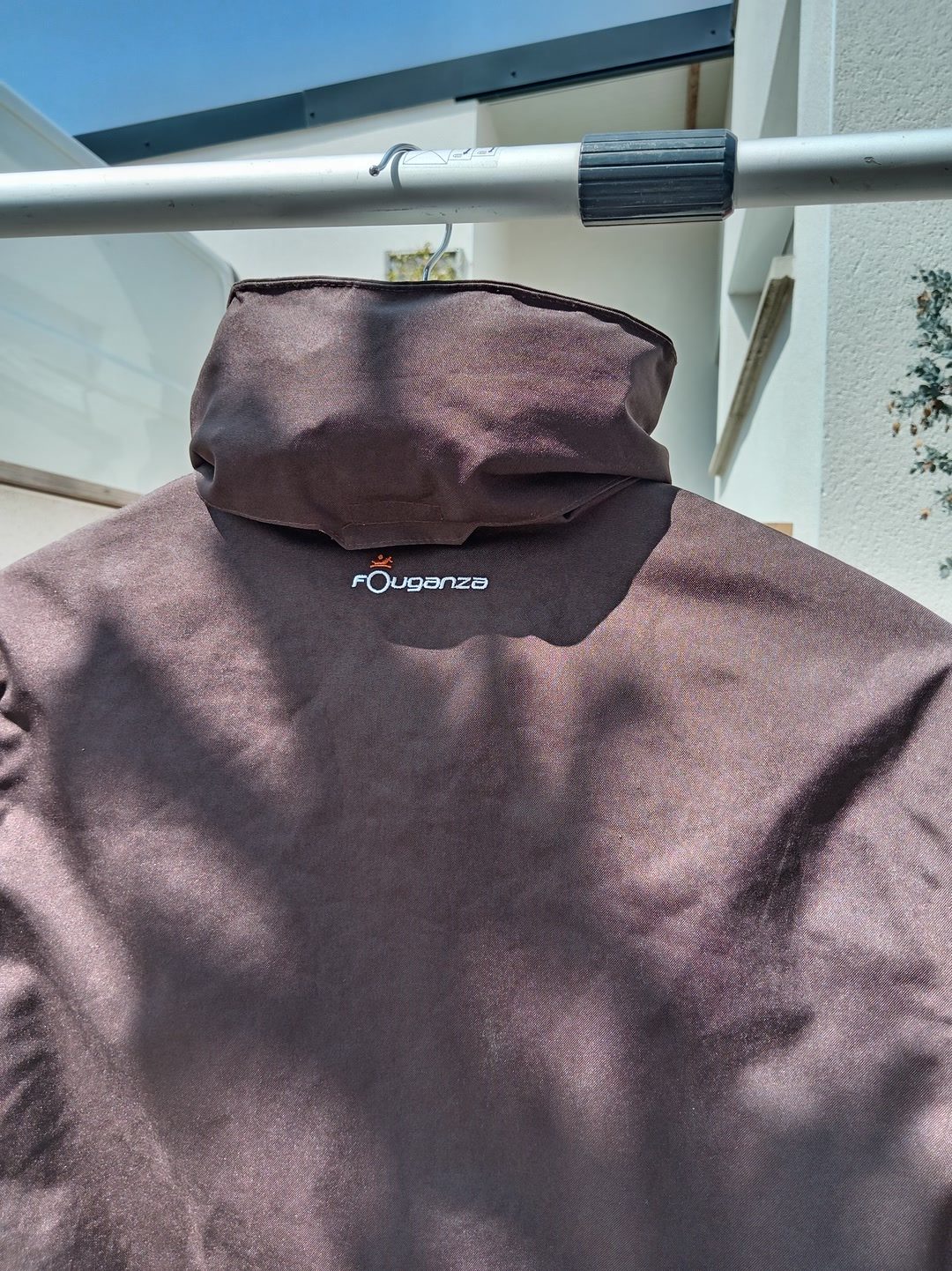 Manteau fouganza marron, média 5