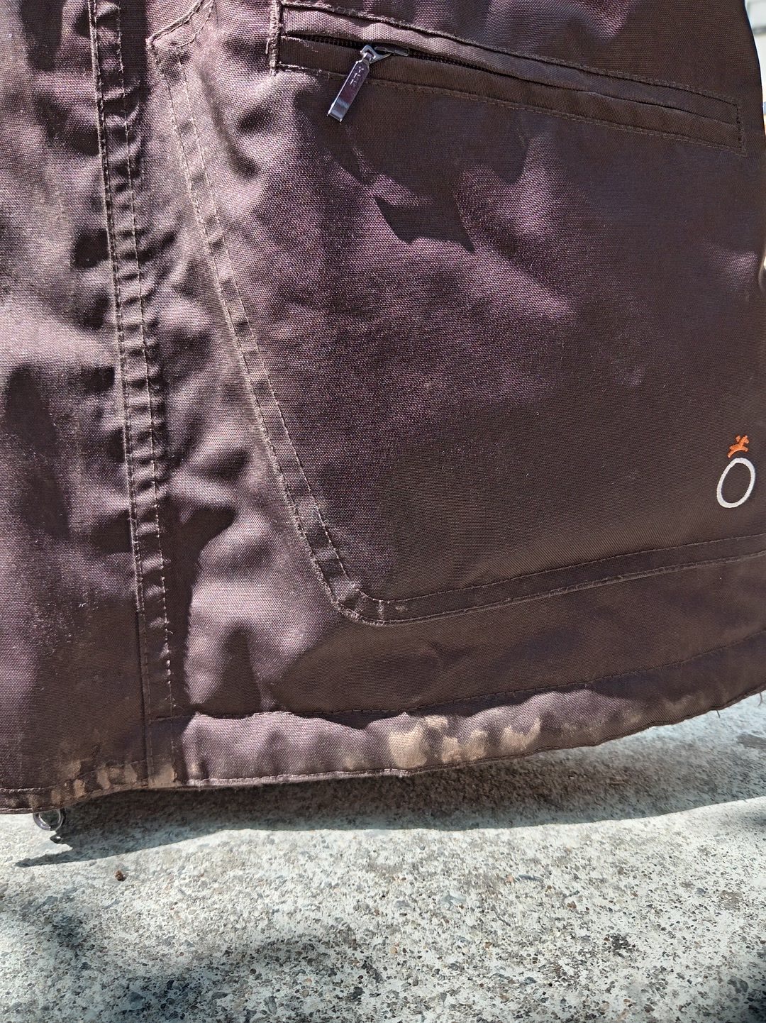 Manteau fouganza marron, média 6