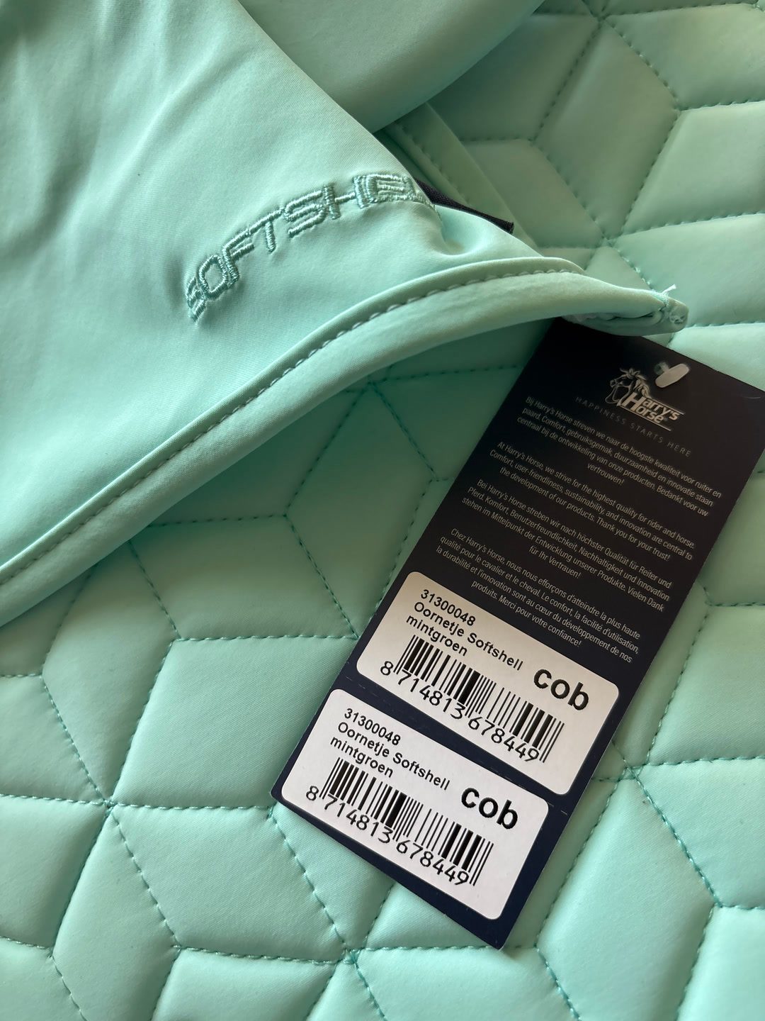 Tapis et bonnet taille cob, média 2