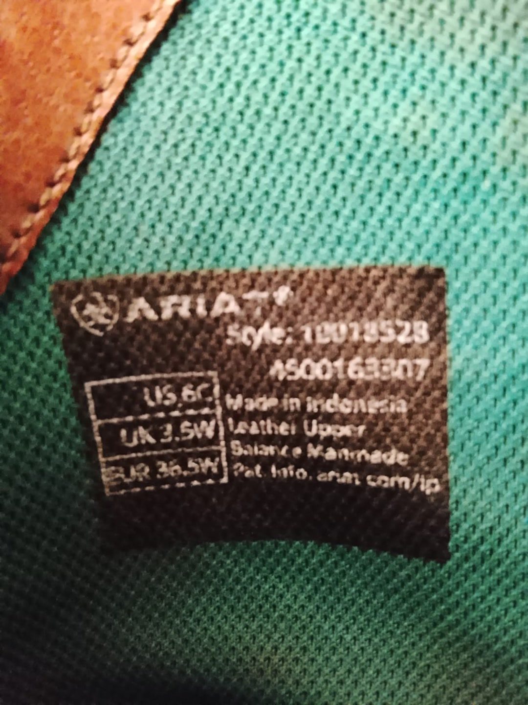 Bottes western Ariat, média 4