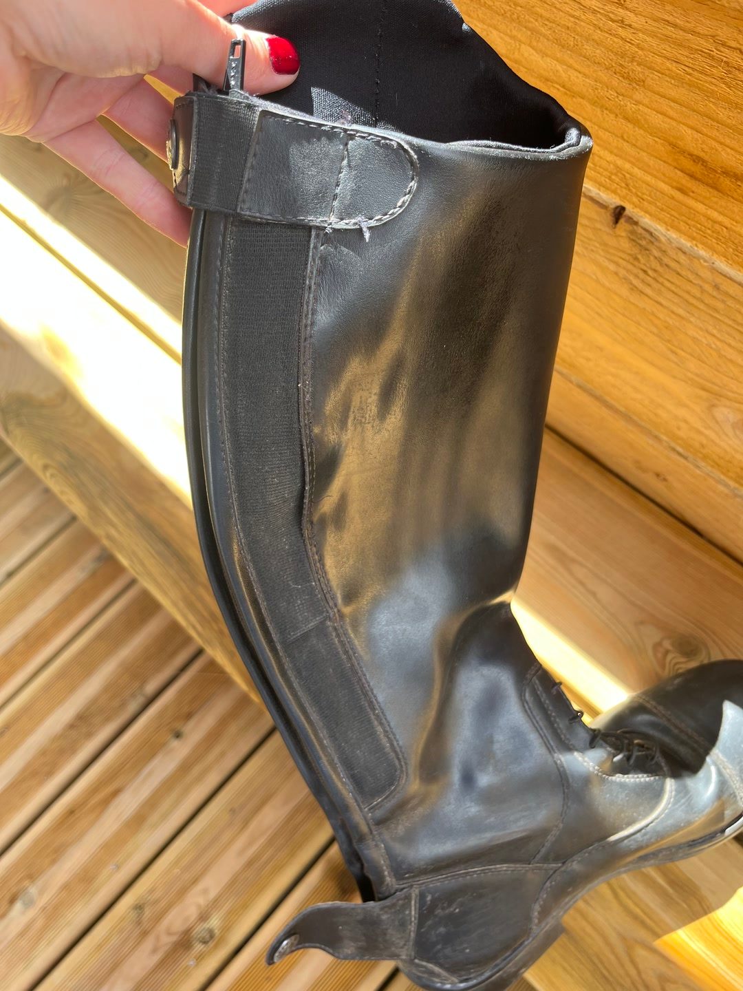 Bottes cuir, média 3