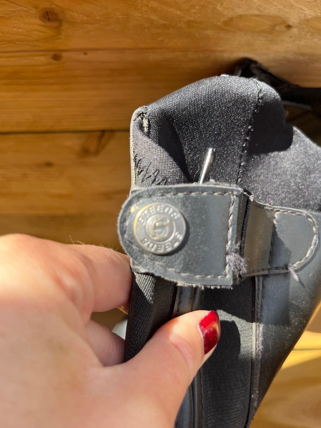 Bottes cuir, média 4