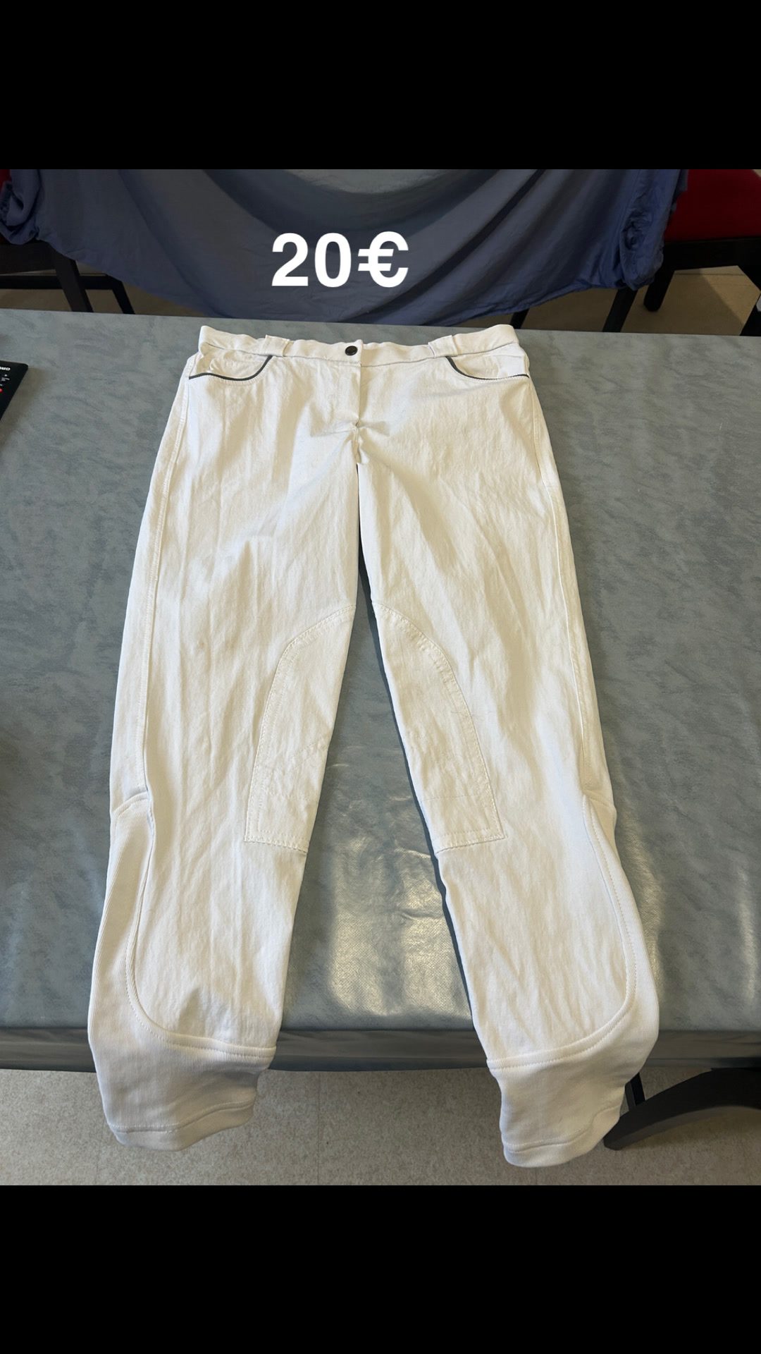 Pantalon blanc, média 3