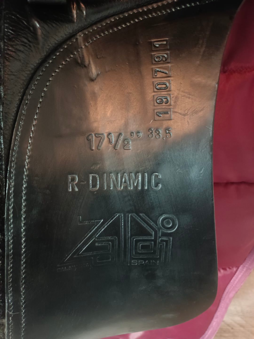 Selle dressage Zaldi, média 10