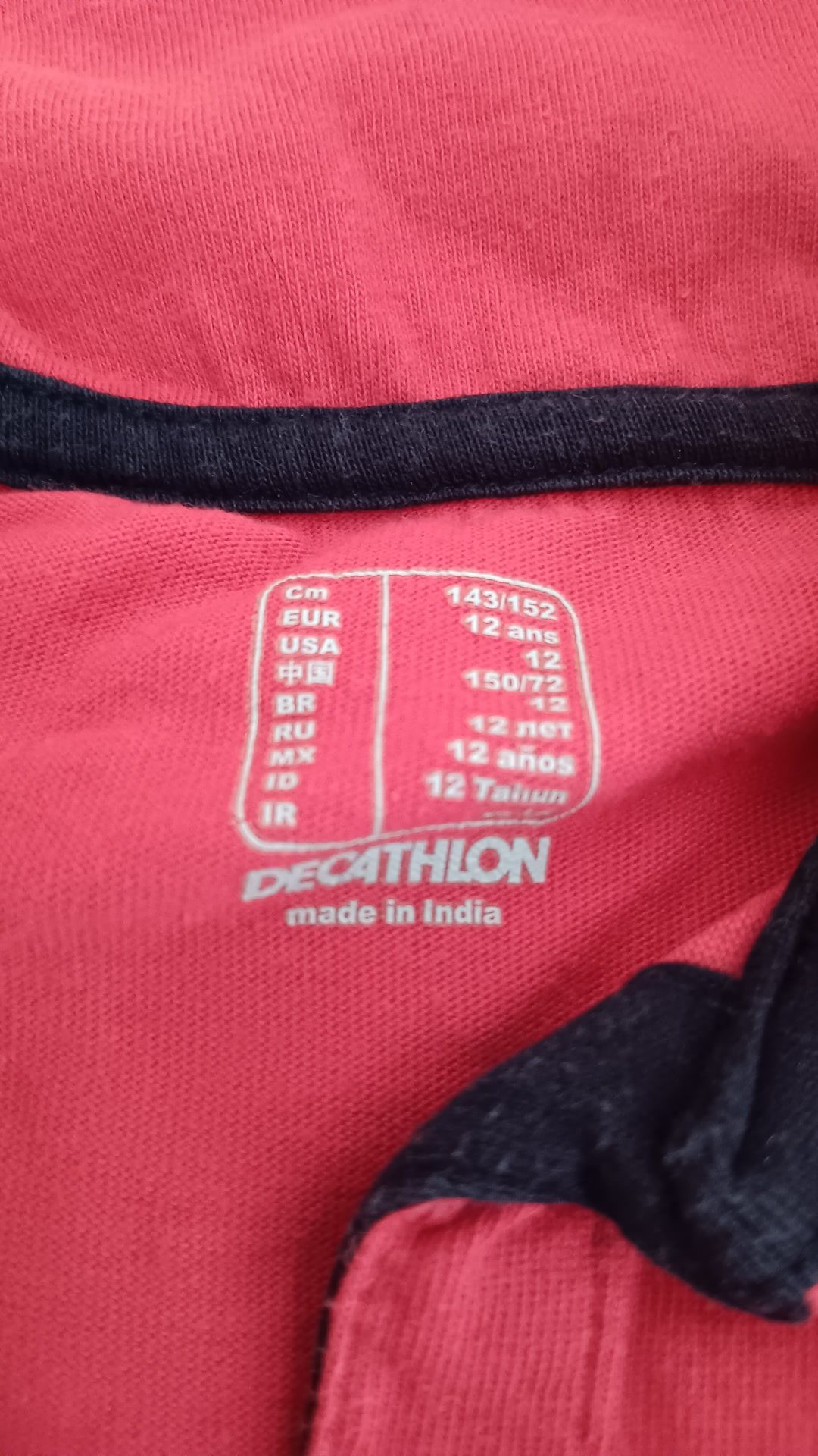 tee shirt, média 3