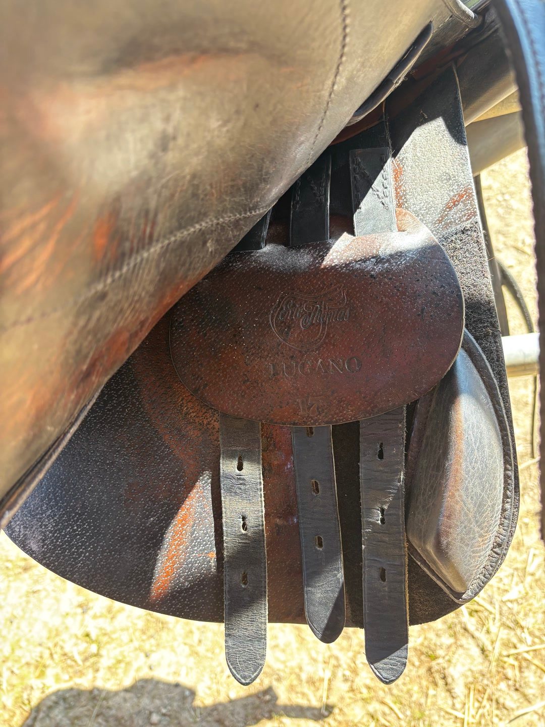 Selle Ecric Thomas en cuir modèle lugano, média 4