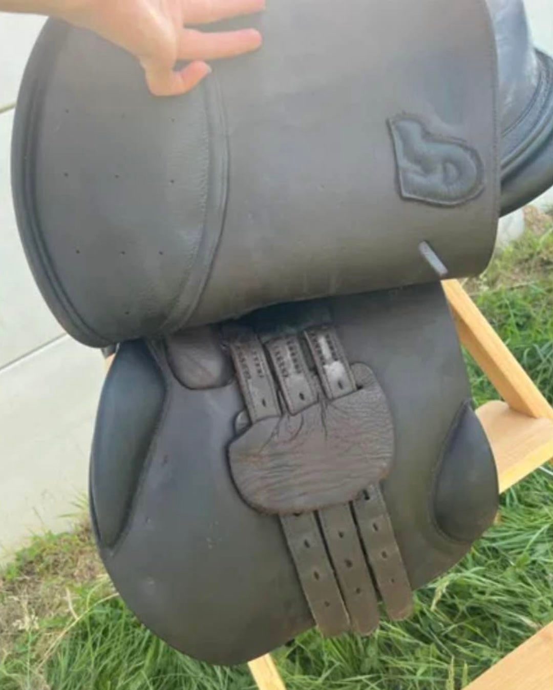 Selle d’équitation 17 pouces privilège modèle « bordeaux », média 4