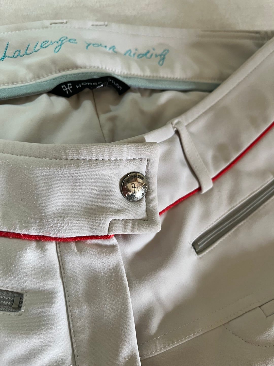 Pantalon d’équitation Horse Pilot – Taille M – Fond peau – État satisfaisant, média 4