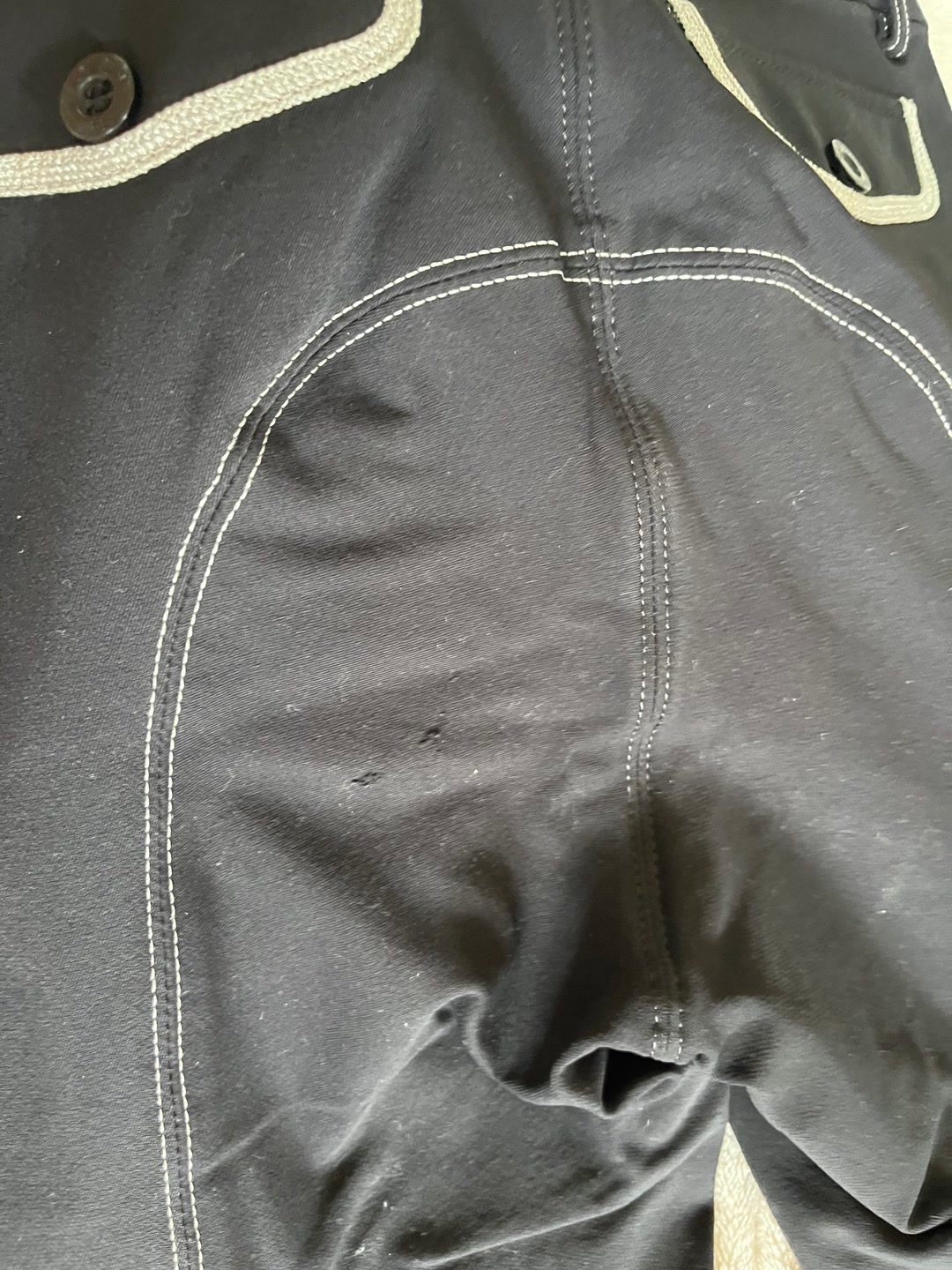 Pantalon d’équitation Harcour – Taille 34 – Noir – Bon état, média 7