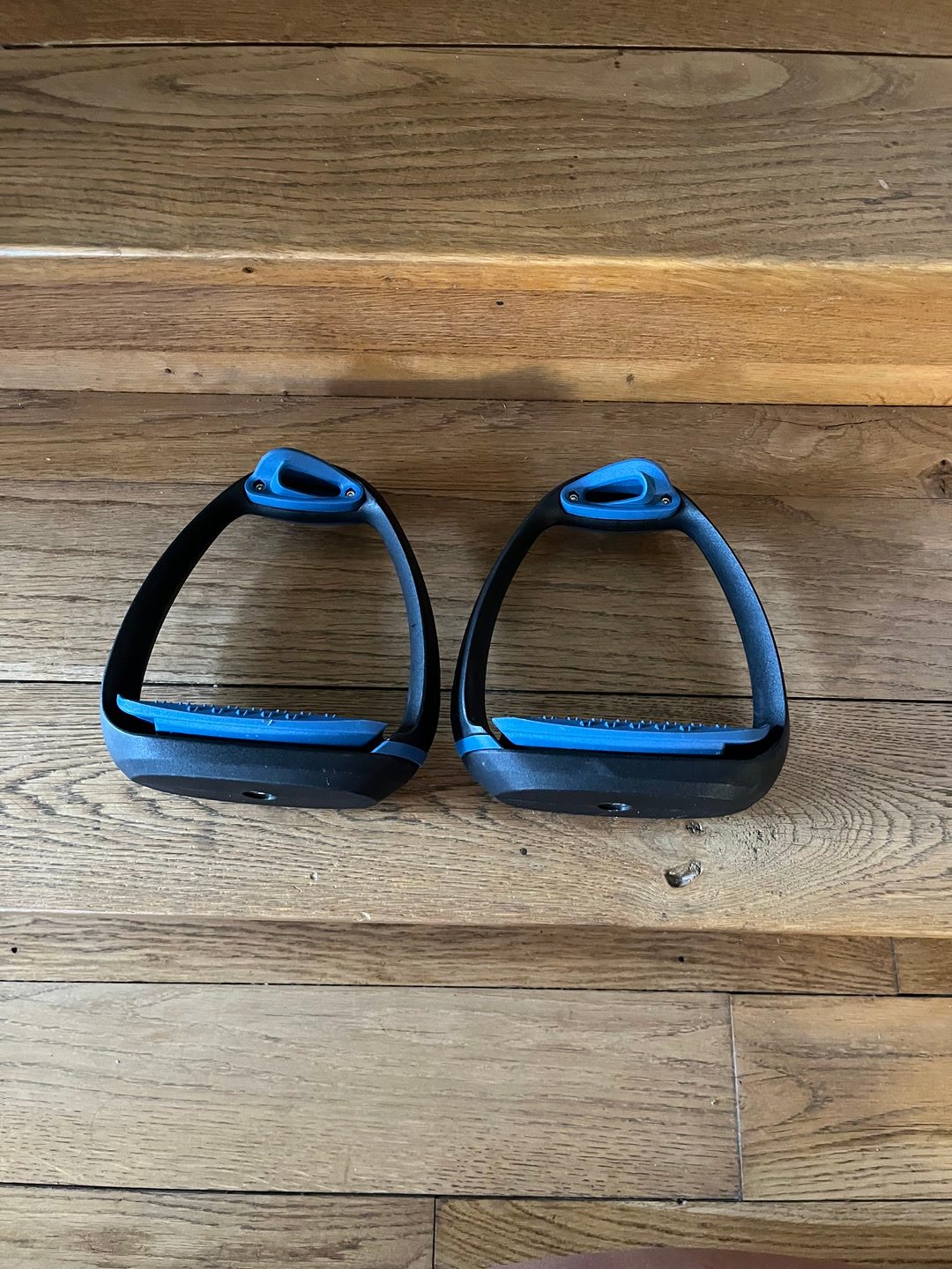 Étriers Compositi Eole Soft – Bleu/Noir – Excellent état, média 5