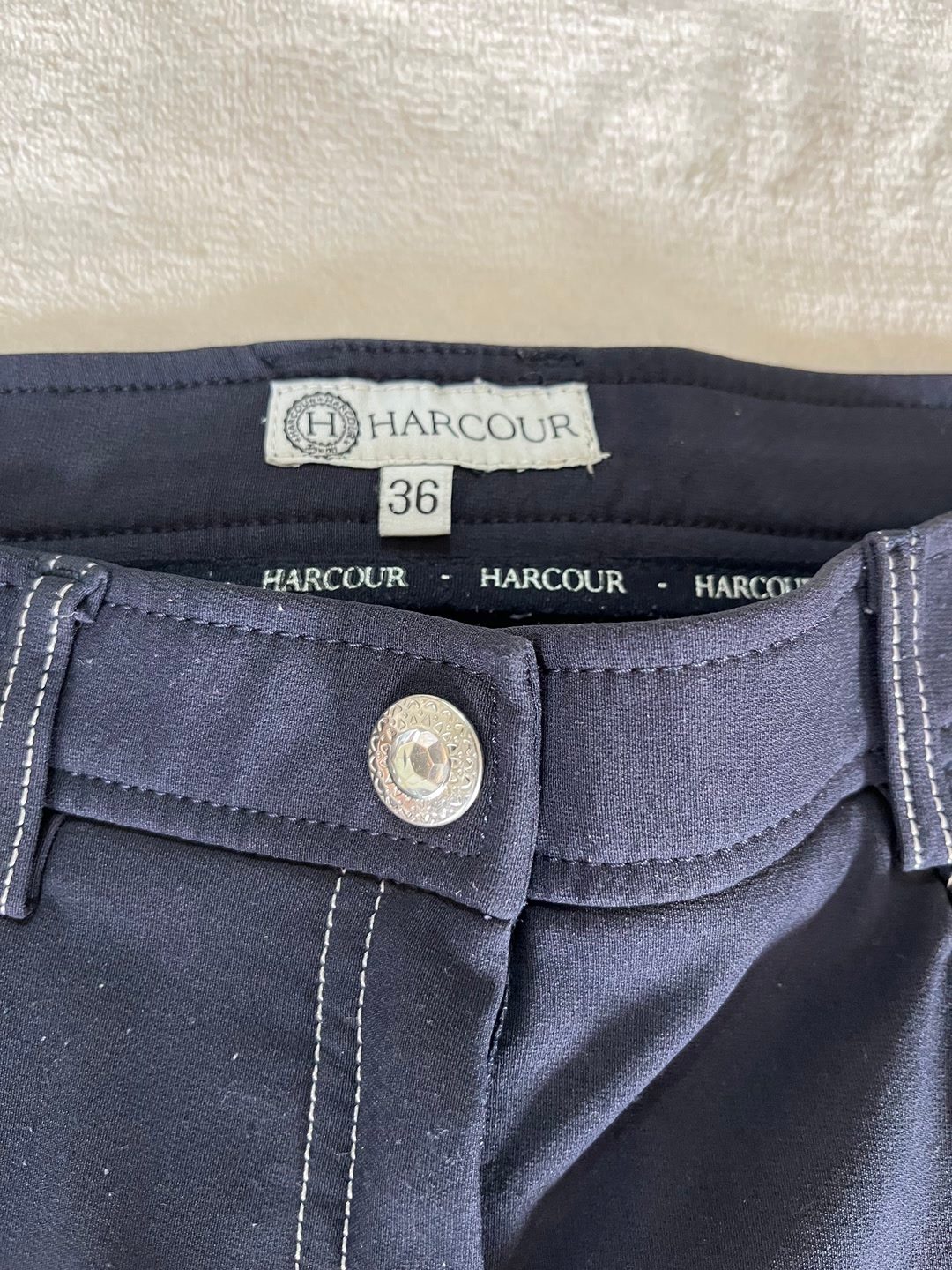 Pantalon d’équitation Harcour – Taille 36 – Grips silicone – Bon état, média 7
