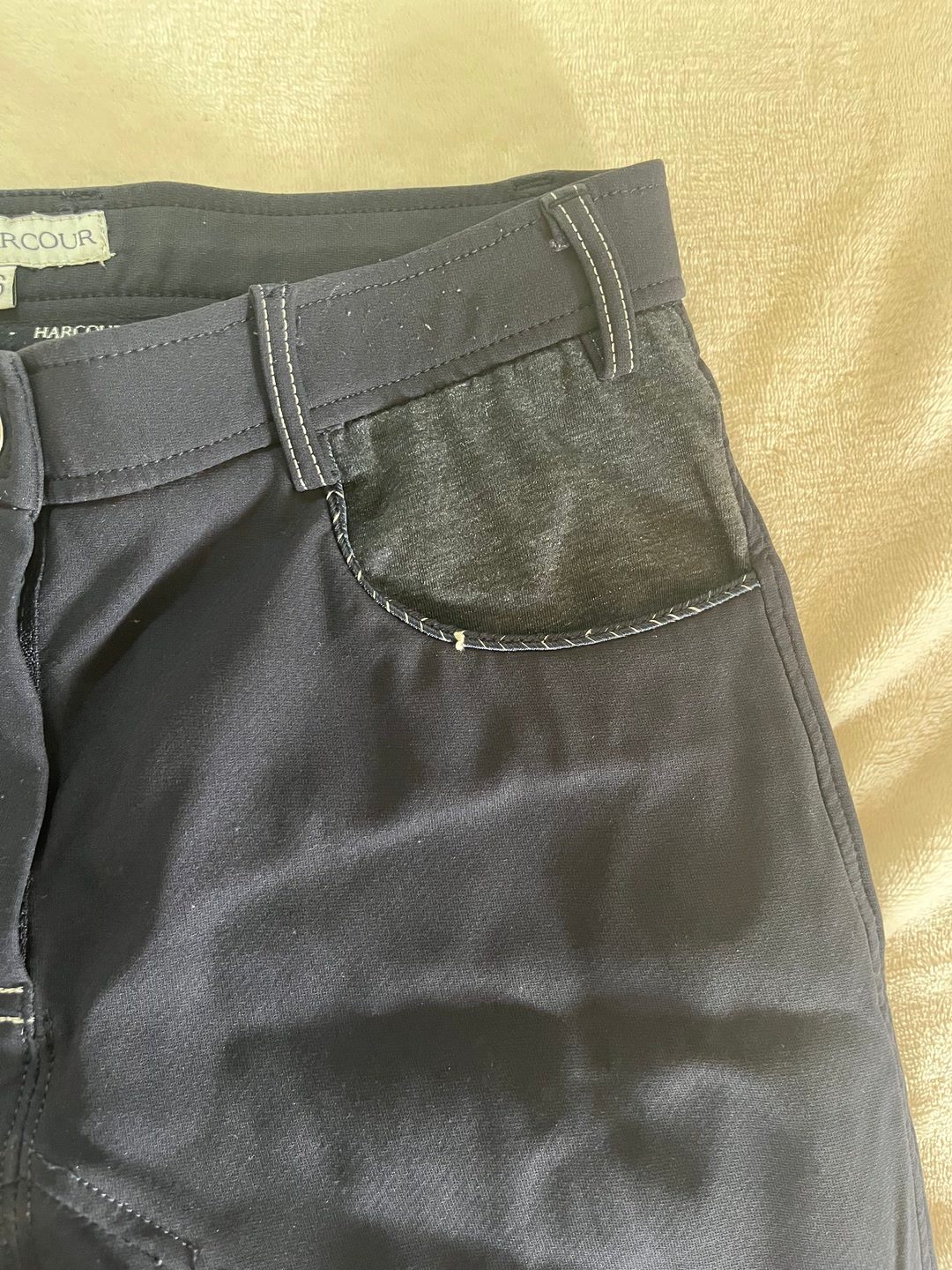Pantalon d’équitation Harcour – Taille 36 – Grips silicone – Bon état, média 3