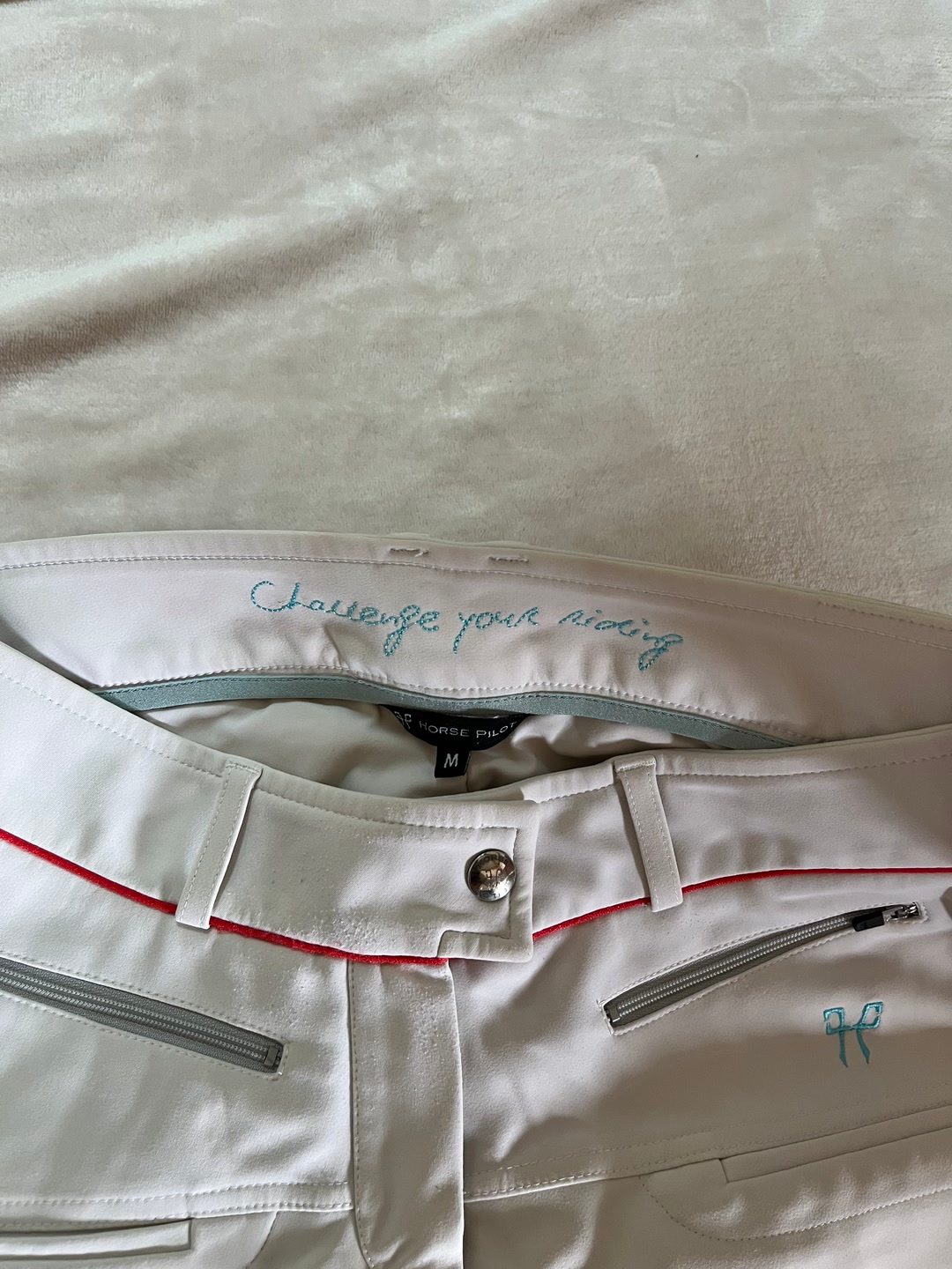 Pantalon d’équitation Horse Pilot – Taille M – Fond peau – État satisfaisant, média 3