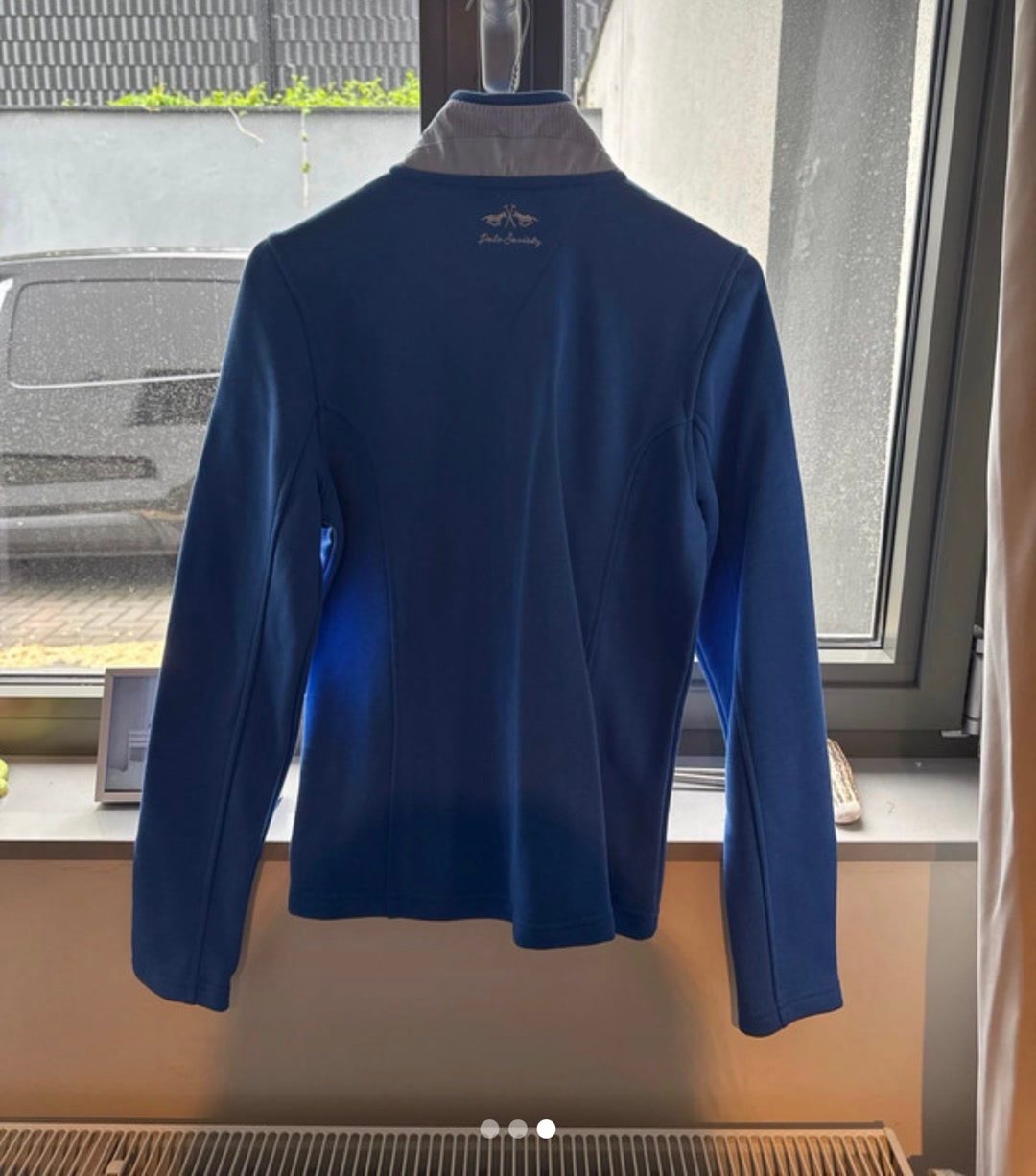 Sweat hv polo bleu électrique, média 3