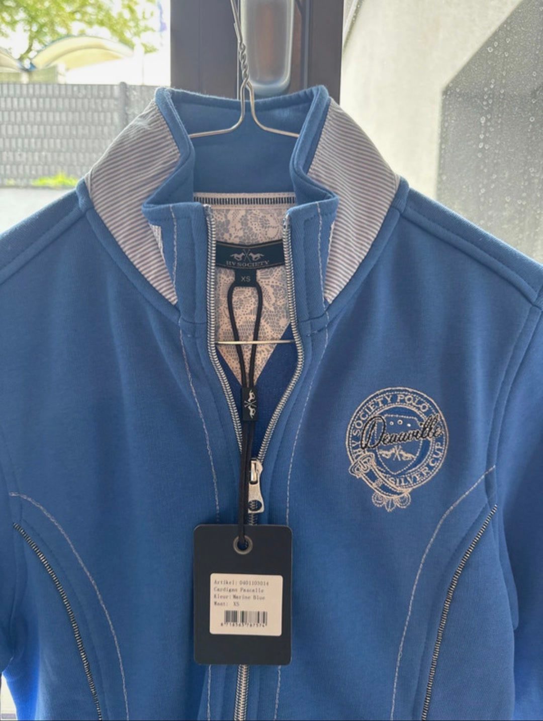 Sweat hv polo bleu électrique, média 2