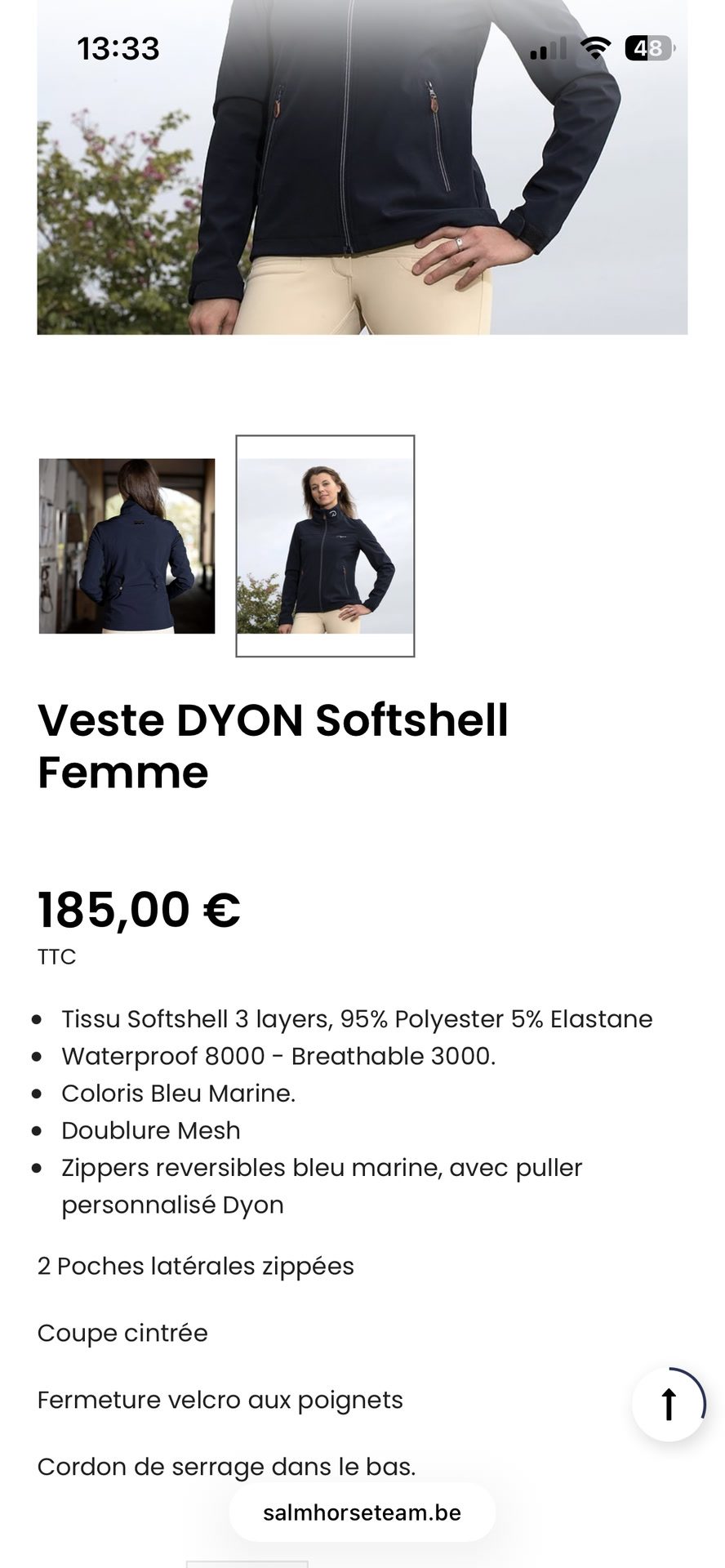 Veste Dyon, média 7