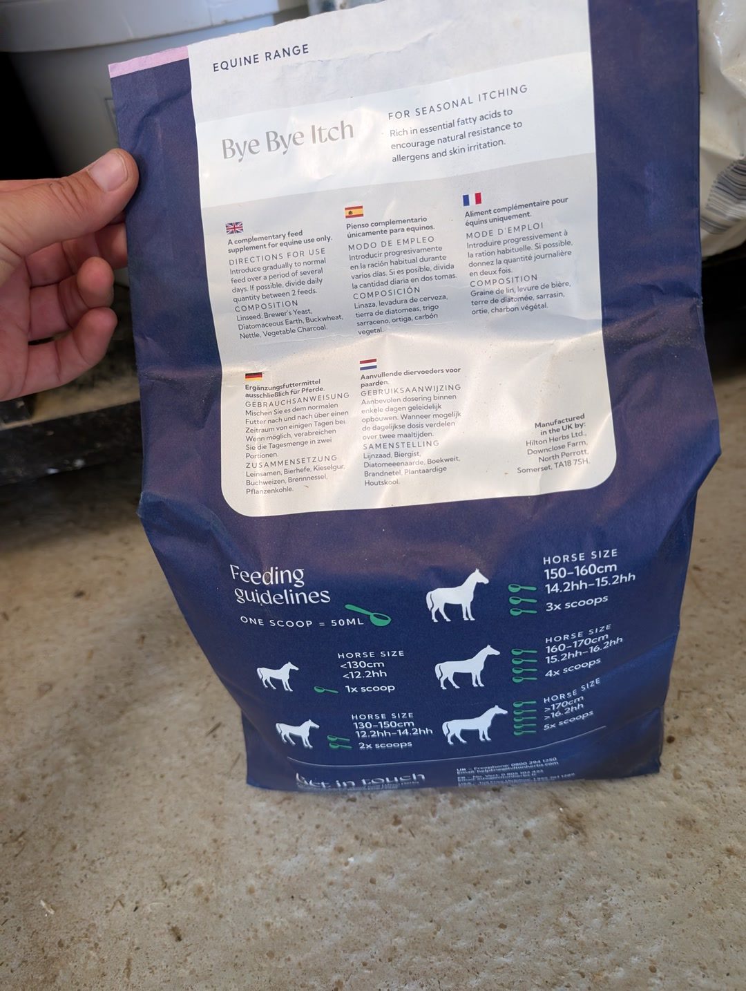 Complément Vital Herbs Bye bye itch 2 kg, média 2