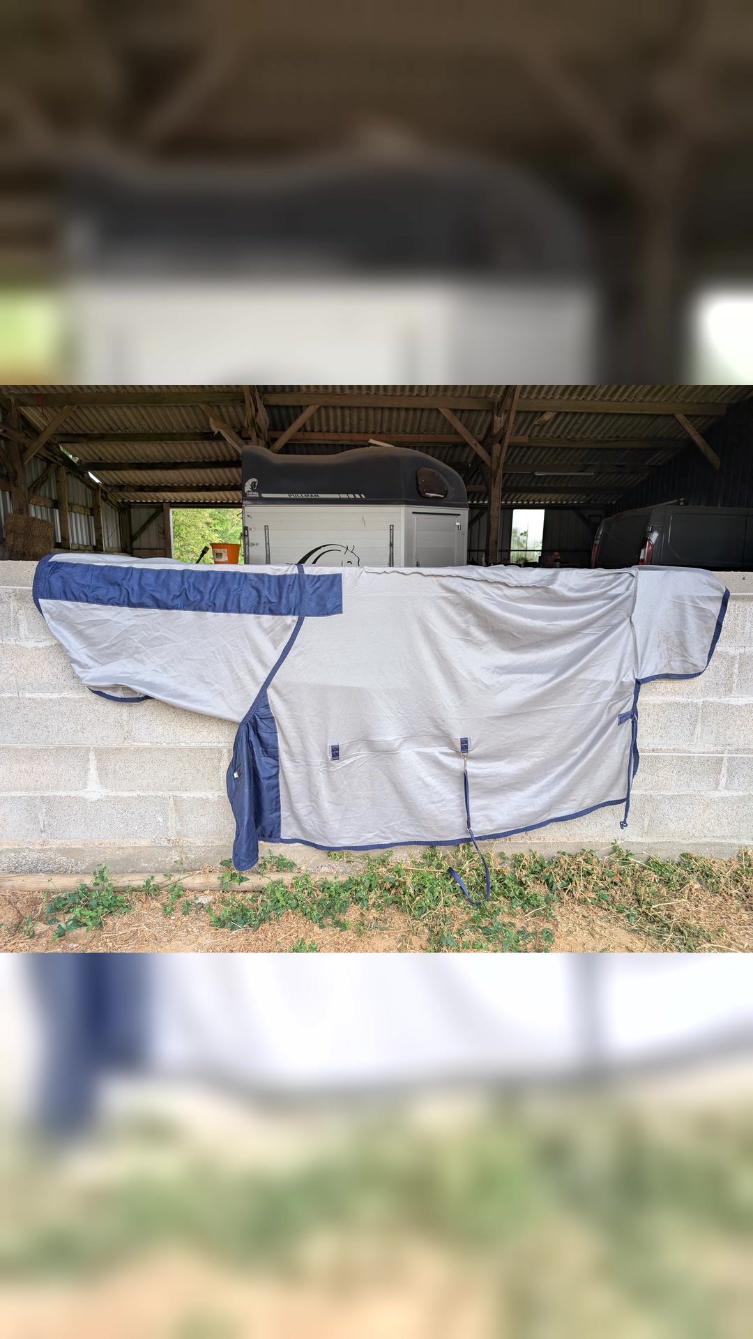 Couverture anti mouches Bucas 135cm 6'0, média 7