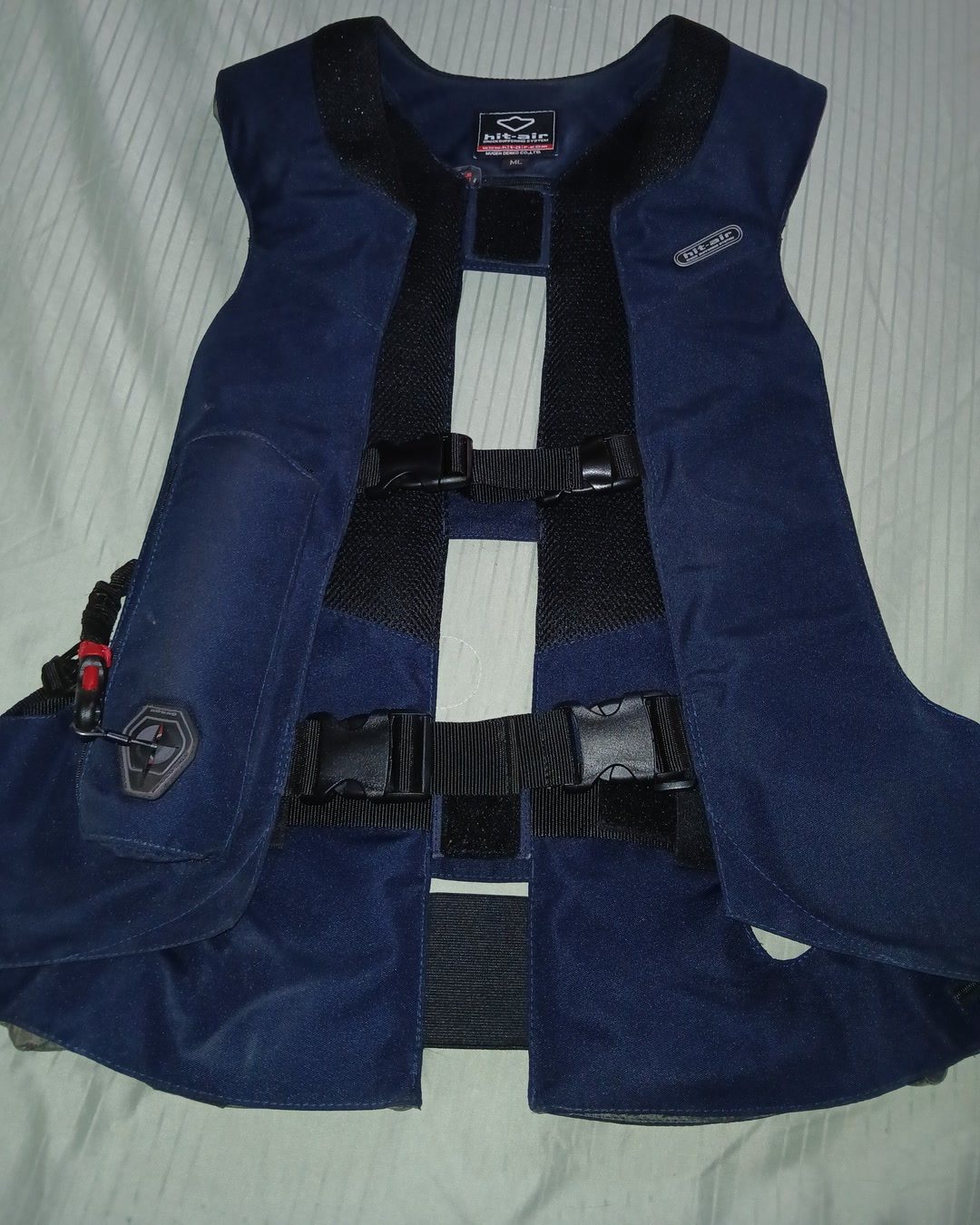 Gilet airbag Hit Air léger bleu marine, média 3