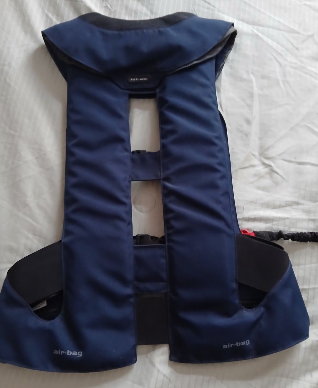 Gilet airbag Hit Air léger bleu marine, média 2