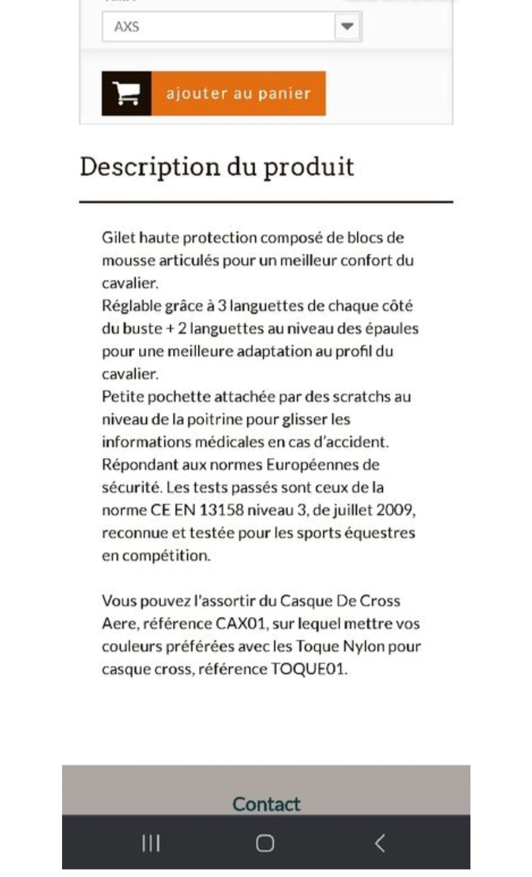 Gilet d'équitation TdeT, média 10