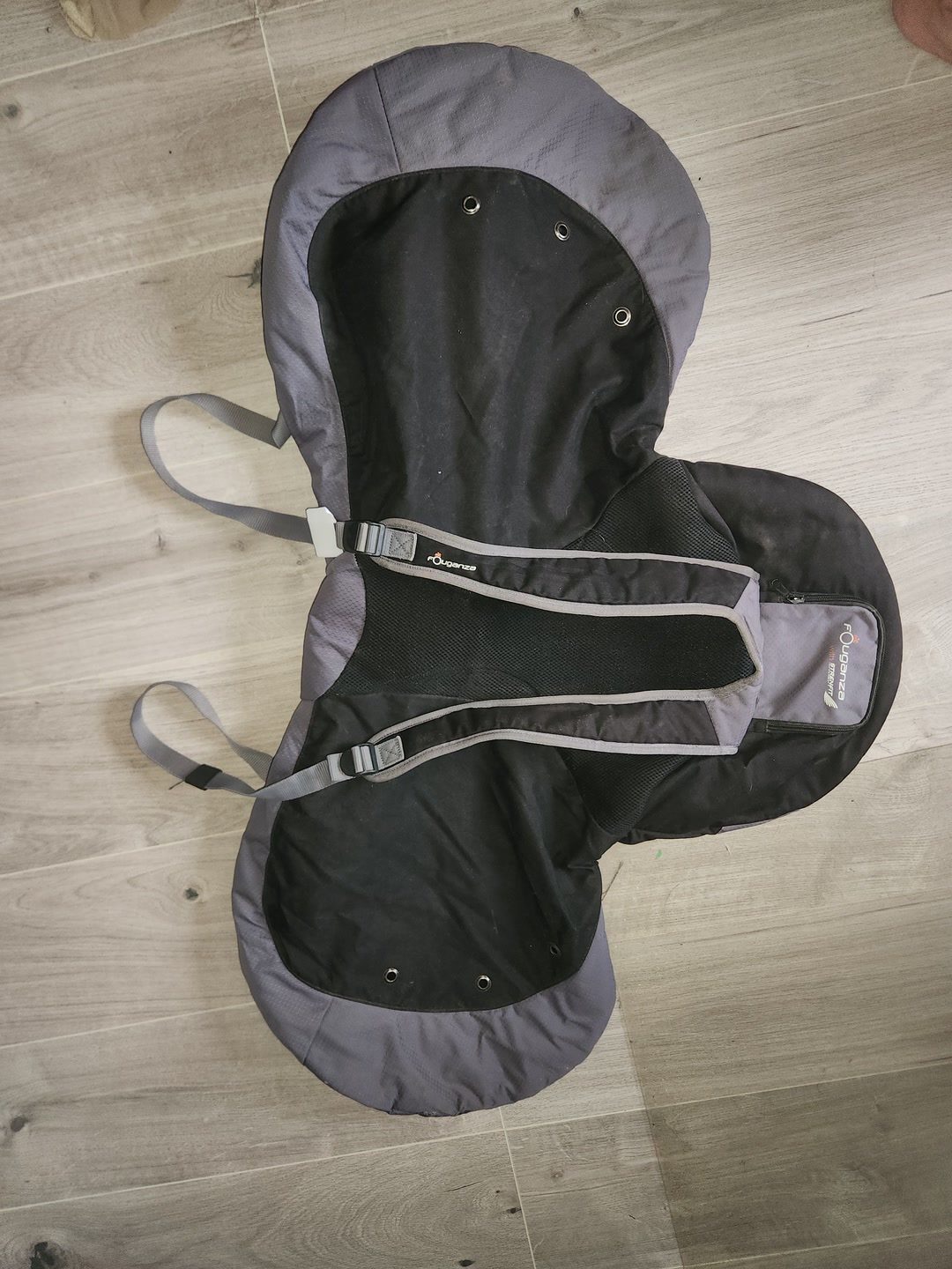 Sac à selle fouganza gris, média 2